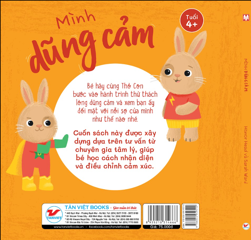  Cảm Xúc Của Mình: Mình Dũng Cảm - Sách Tranh Phát Triển EQ 4+ 