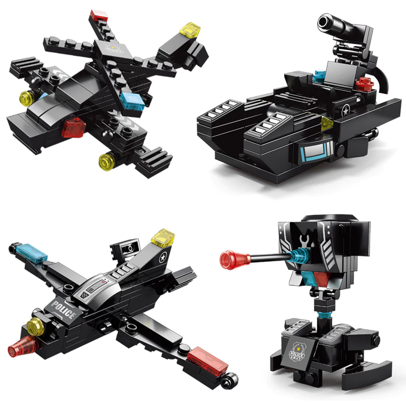  Lego lắp ráp đặc nhiệm   cực đỉnh hơn 445 chi tiết 