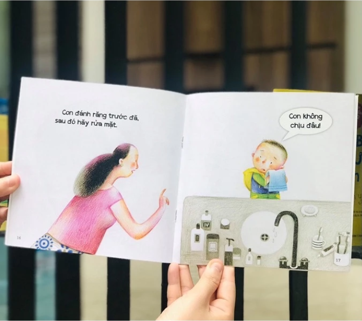  Bộ Sách Phát Triển IQ - EQ Đầu Đời Cho Bé - Những Bài Học Đầu Tiên - Con Không Chịu Đâu! 