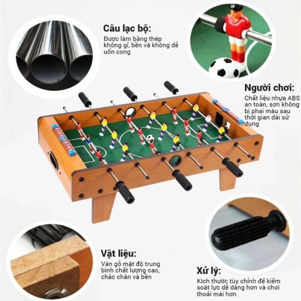  Bàn bi lắc bóng đá mini để bàn giải trí cho các bạn nhỏ 