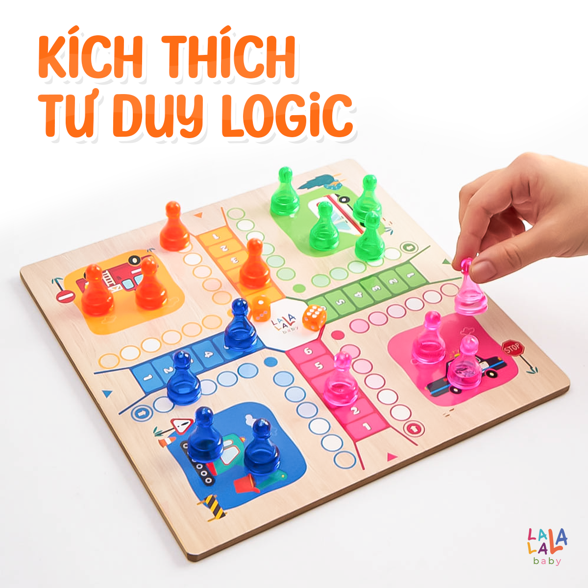  Bộ Cờ Lala Boardgame 2 in 1 