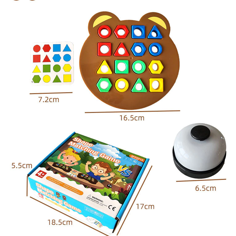  Bảng tương tác hình khối có chuông 