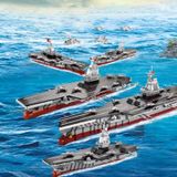  Túi Lego lắp ráp tàu chiến 562 chi tiết  8in1 