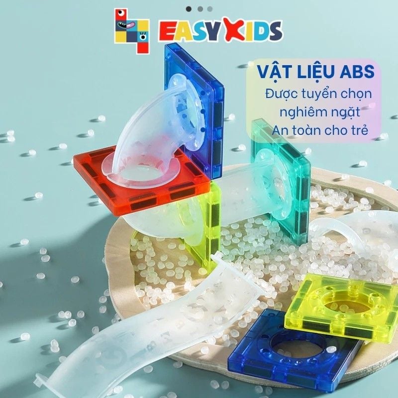  Đồ Chơi Xếp Hình Nam Châm 3D – 73 Mảnh Sáng Tạo 