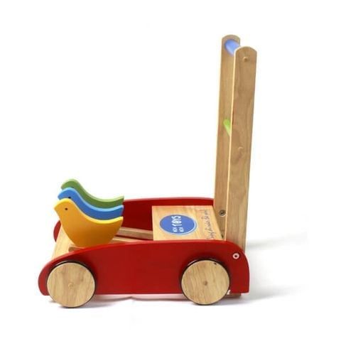  Xe tập đi con gà bằng gỗ cao su cao cấp 44cm Winwintoys 