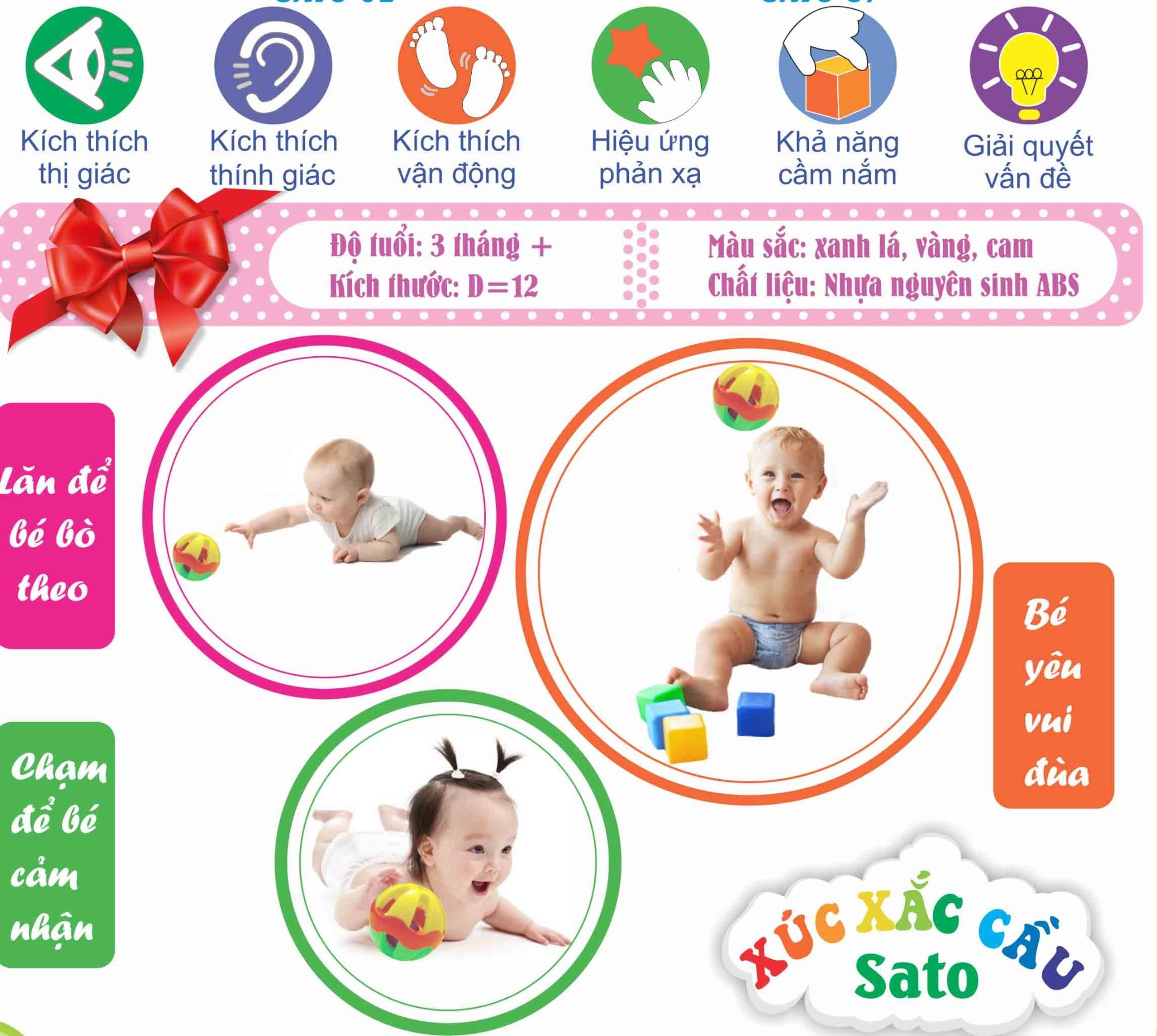  Xúc xắc cầu SATO 