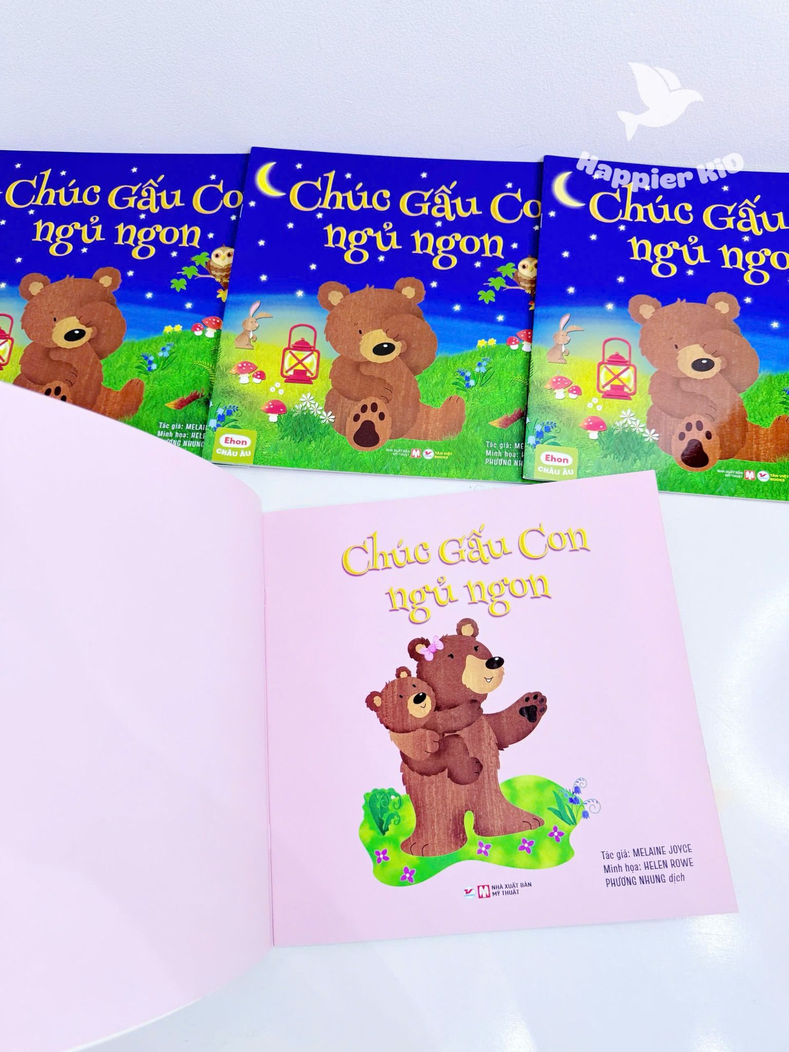  EHON Châu Âu - CHÚC GẤU NGỦ NGON! 