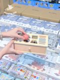  Hộp hình khối đa năng Montessori, đồ chơi gỗ tư duy cho bé 1+ 