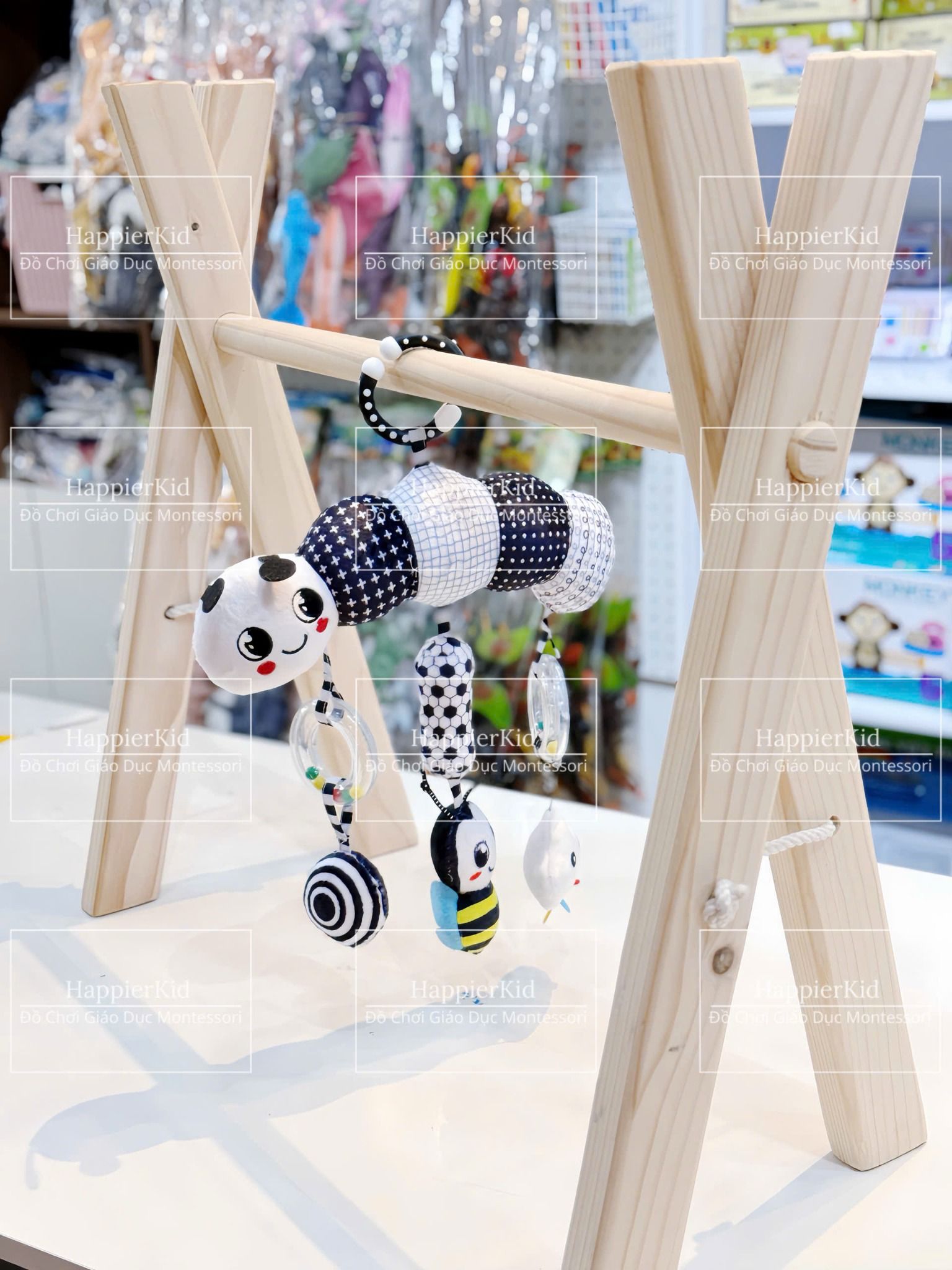  Treo nôi thị giác - Lục Lạc Bé Sâu Pipovietnam 