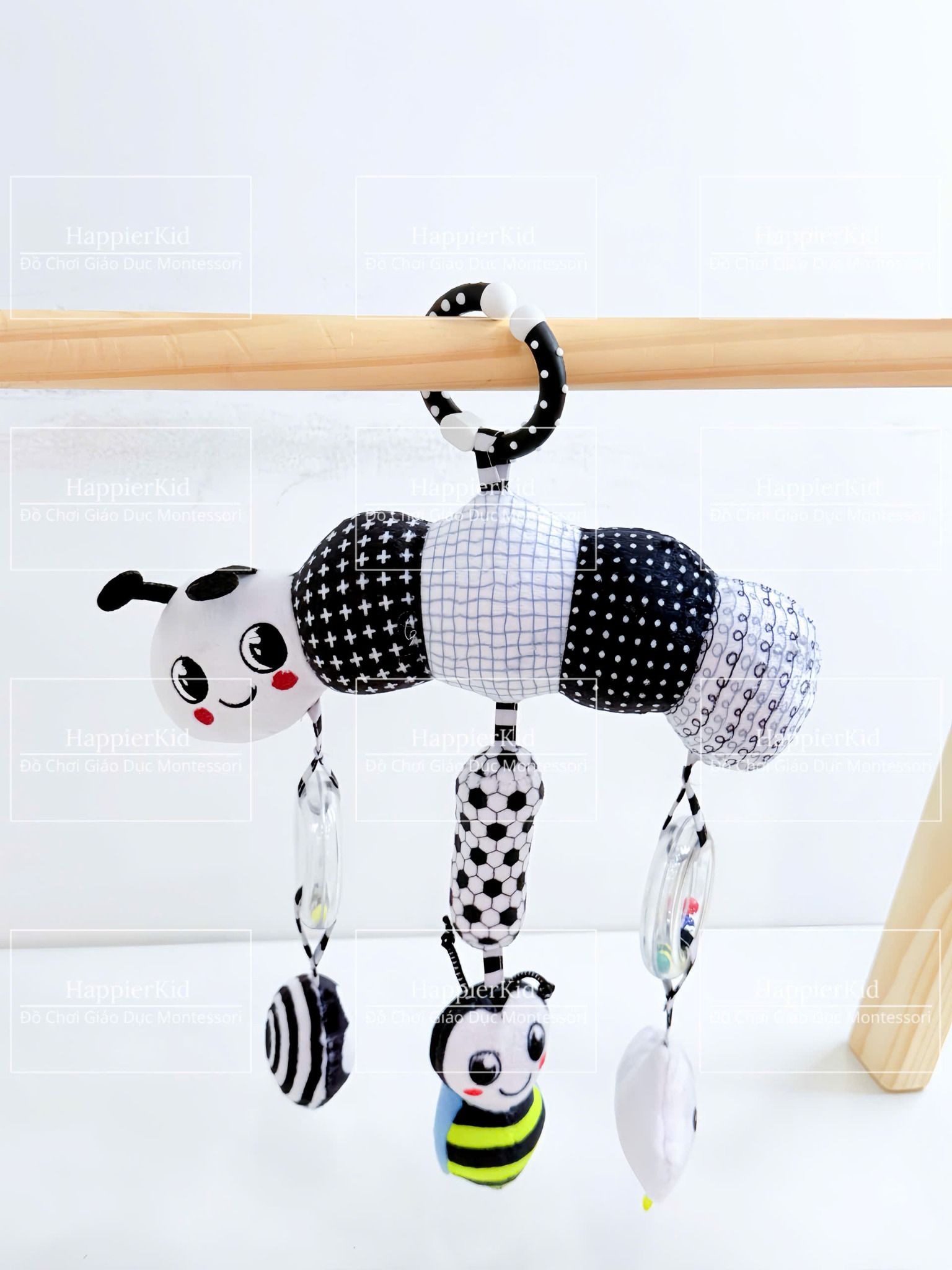  Treo nôi thị giác - Lục Lạc Bé Sâu Pipovietnam 