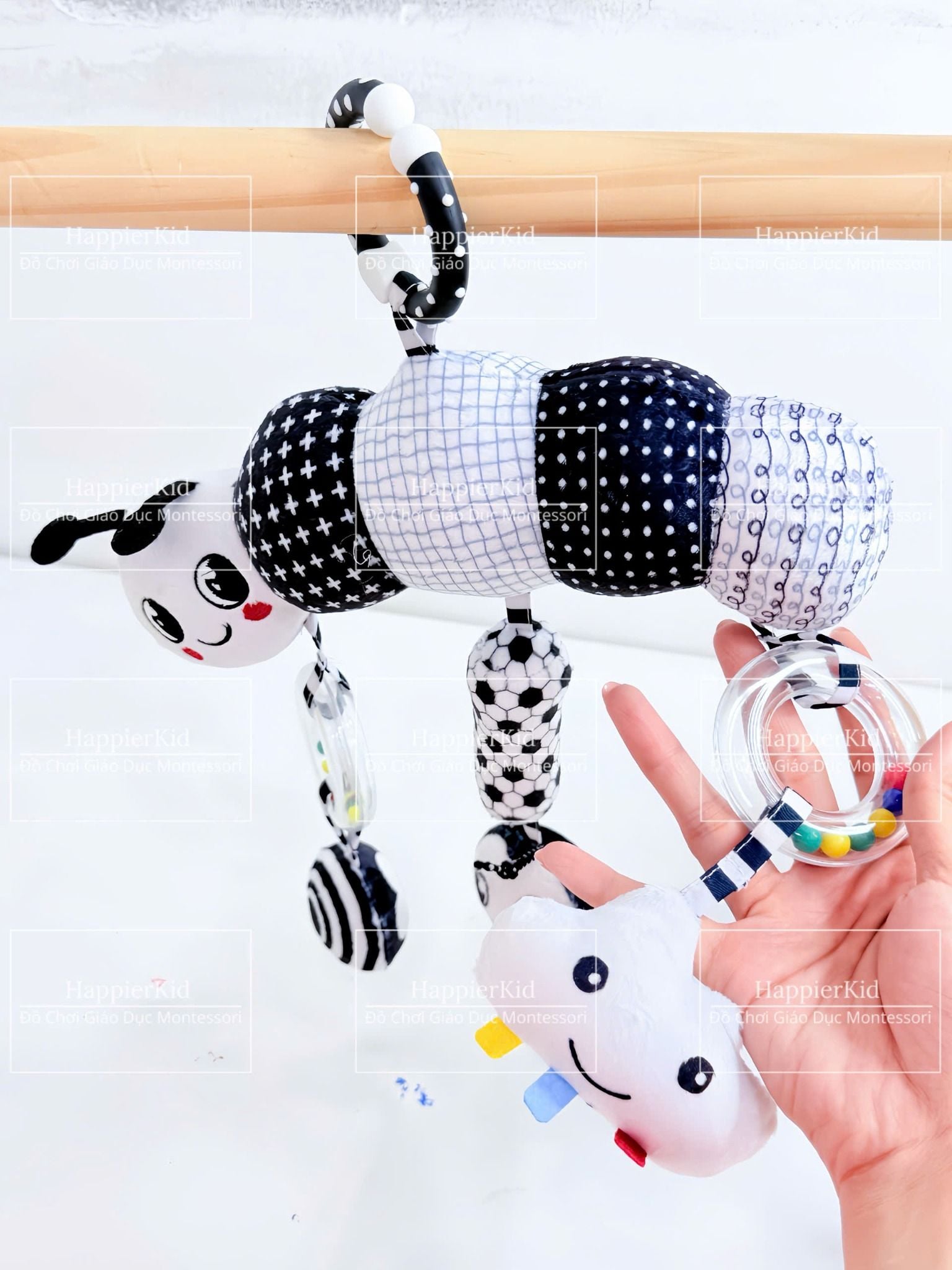  Treo nôi thị giác - Lục Lạc Bé Sâu Pipovietnam 