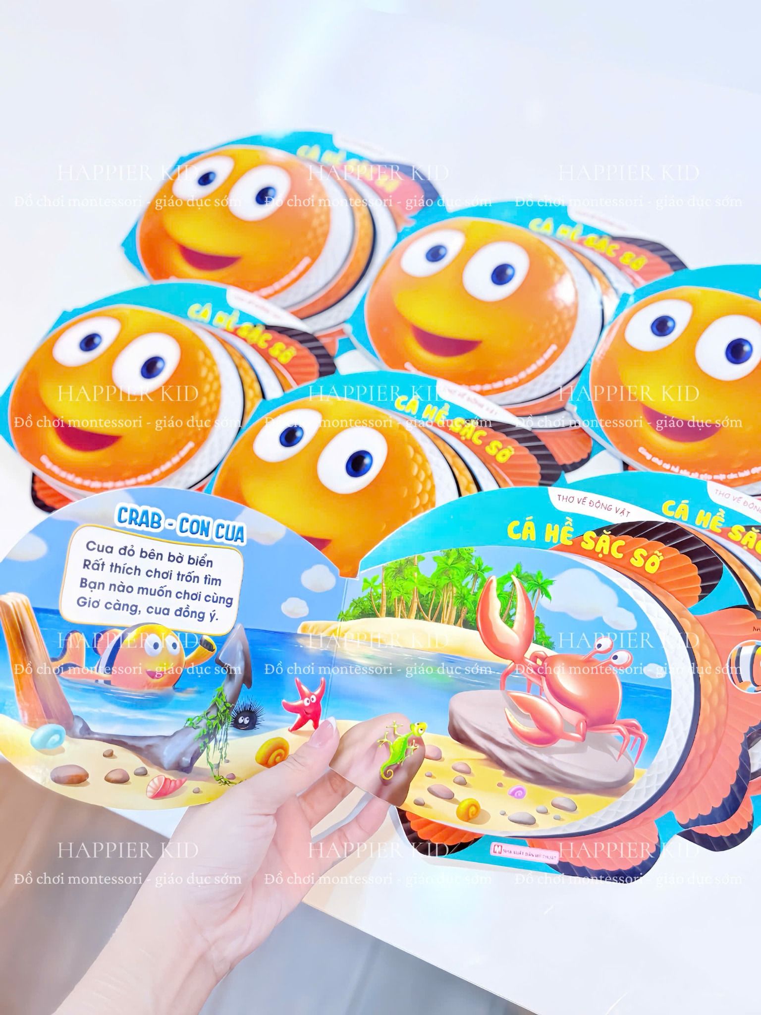  Thơ Về Động Vật - Cá Hề Sặc Sỡ 