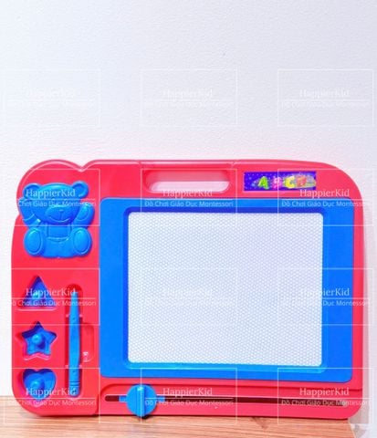  Bảng Tự Xóa Nam Châm 33cm x 24cm Hoàng Thu HT7897 Luyện chữ 