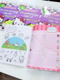  Sách Tô Màu HELLO KITTY - Rèn Luyện Khả Năng Sáng Tạo 