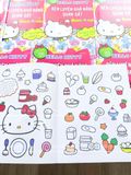 Sách Tô Màu HELLO KITTY - Rèn Luyện Khả Năng Quan Sát 
