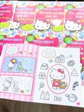  Sách Tô Màu HELLO KITTY - Rèn Luyện Khả Năng Quan Sát 