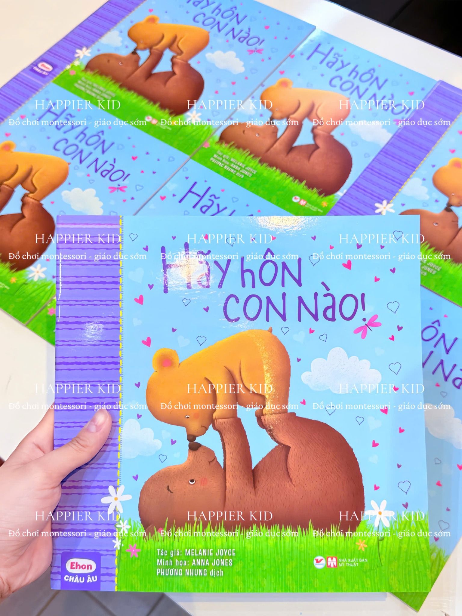  EHON Châu Âu - HÃY HÔN CON NÀO! 