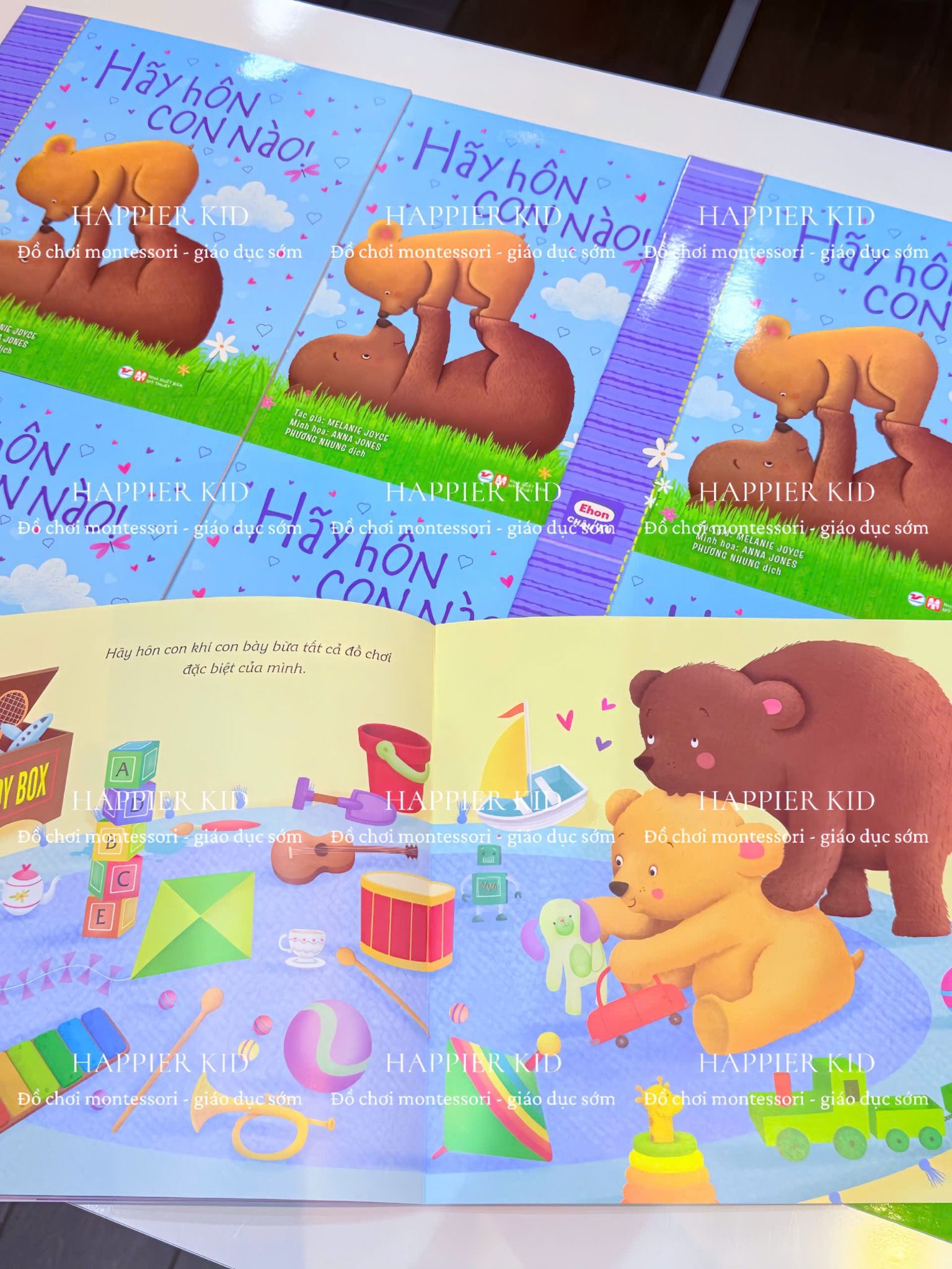  EHON Châu Âu - HÃY HÔN CON NÀO! 