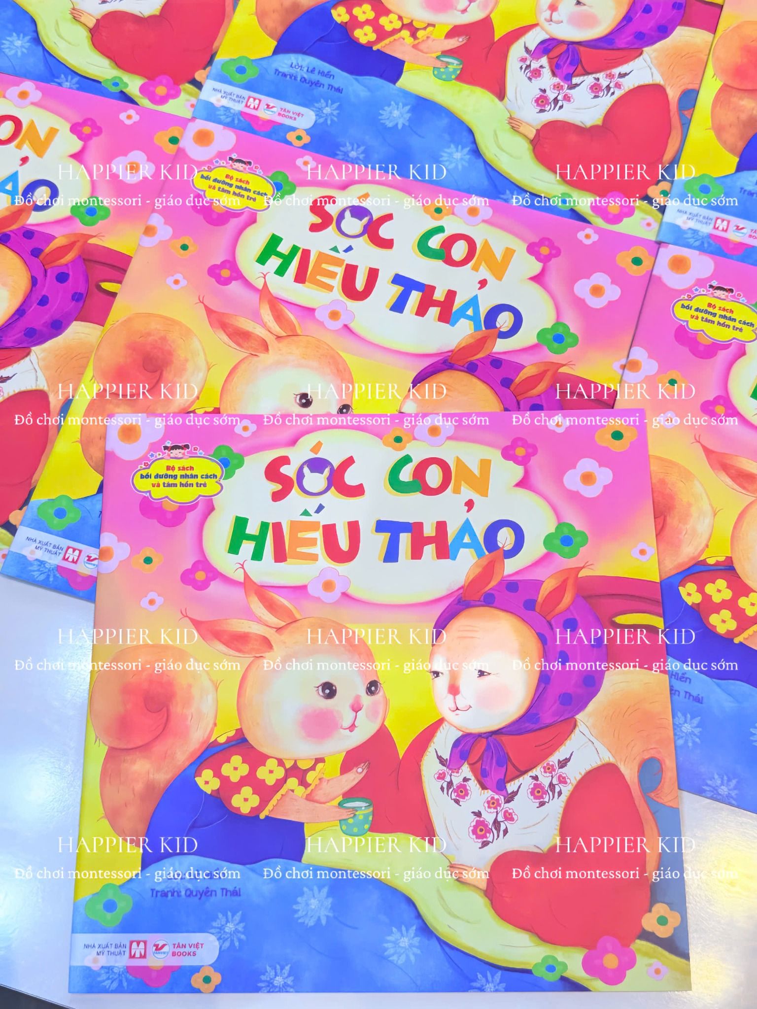  Sóc Con Hiếu Thảo - Bộ Sách Bồi Dưỡng Nhân Cách Và Tâm Hồn Trẻ 