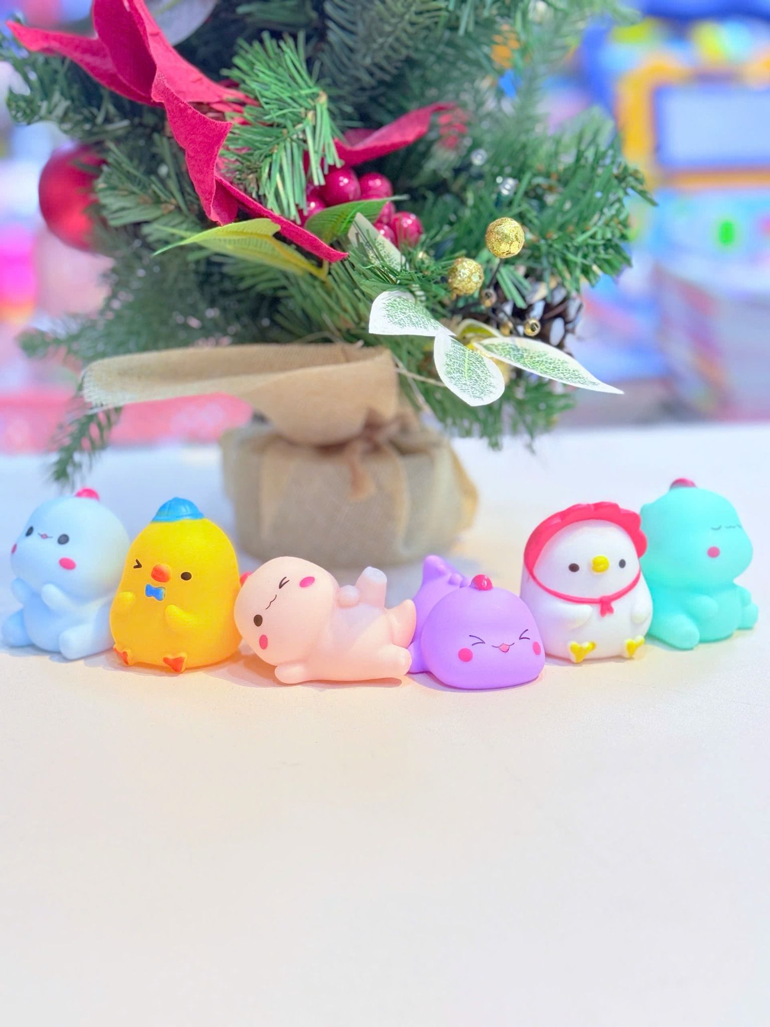  Bộ Đồ Chơi Nhà Tắm Chút Chít 6 Động Vật Dễ Thương 