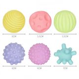  Bộ 6 Bóng Gai Cảm Giác Đa Kết Cấu Cho Bé 