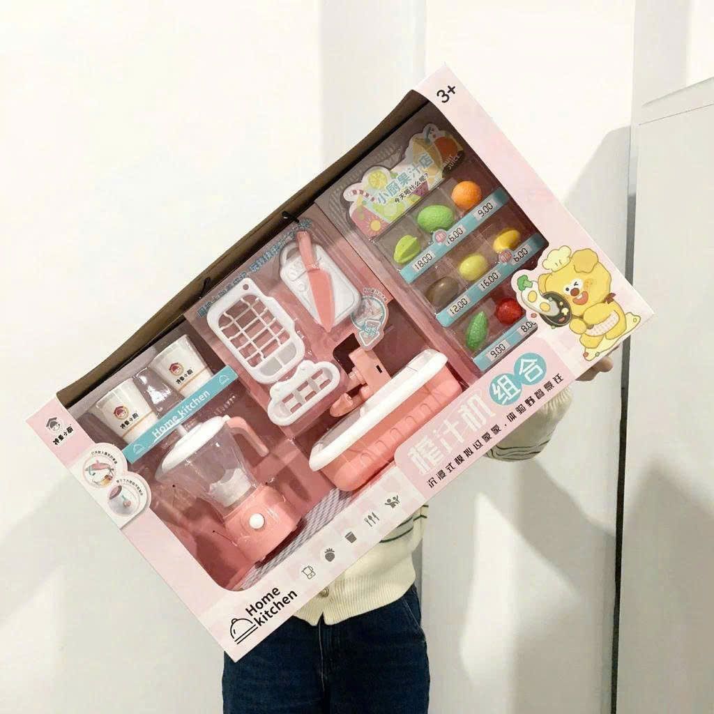  Bộ đồ chơi Máy xay nước trái cây & phụ kiện cho bé size to 55cm 