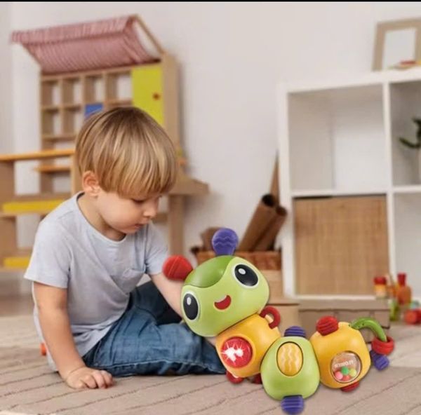  Đồ chơi Sâu bướm có nhạc xoay 360 độ cho bé từ 6 tháng 