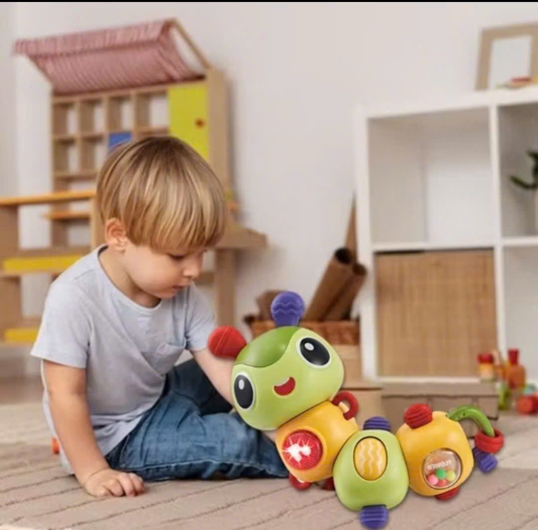  Đồ chơi Sâu bướm có nhạc xoay 360 độ cho bé từ 6 tháng 