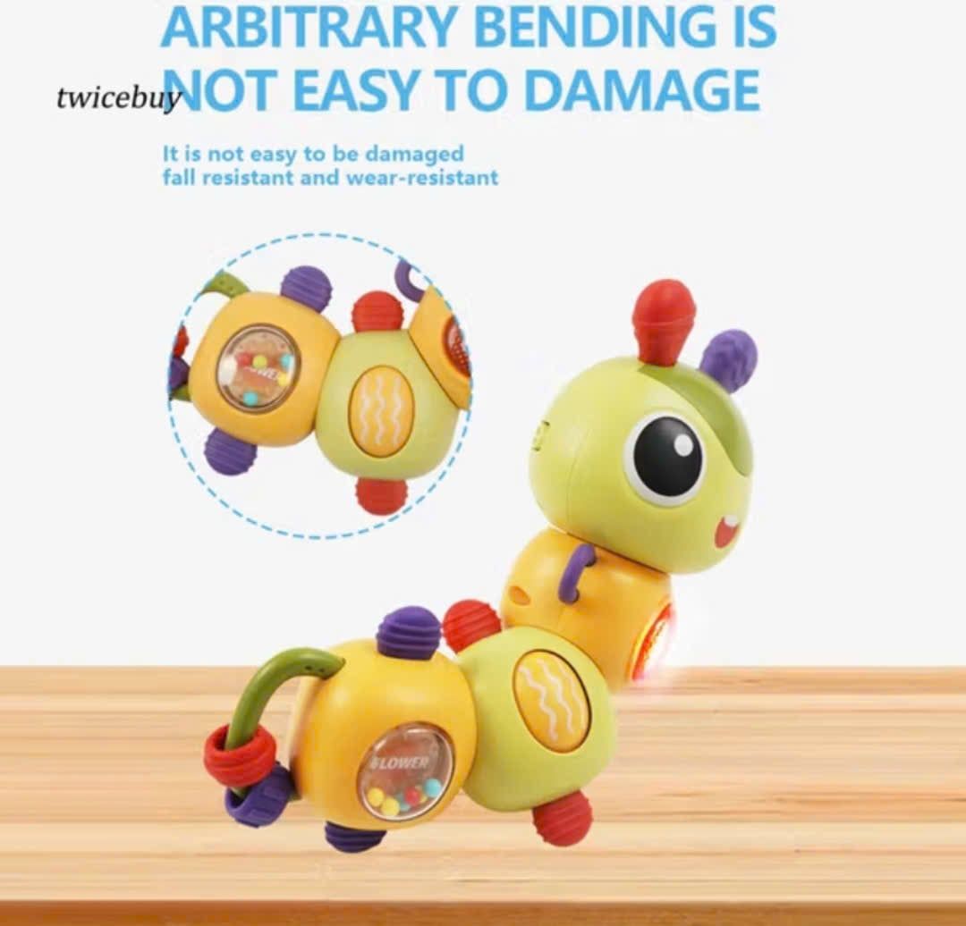  Đồ chơi Sâu bướm có nhạc xoay 360 độ cho bé từ 6 tháng 