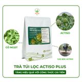  Trà Túi Lọc Atiso Plus Tăng Hiệu Quả với Công Thức Cải Tiến, quy cách túi gồm 60 gói x 2gr 