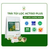  Combo 2 Túi Trà Túi Lọc Atiso Plus Tăng Hiệu Quả với Công Thức Cải Tiến, quy cách túi gồm 60 gói x 2gr 