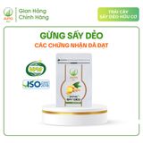  Combo Năng Lượng - Gừng và Cam sấy dẻo, Quy cách Túi Zip 100Gr 