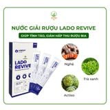  Nước giải rượu Lado Revive - Thuốc uống hỗ trợ thải độc, giải rượu, Quy cách 15mlx10 gói/Hộp 