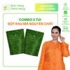  Combo 2 Túi Bột Rau Má Nguyên Chất APG ECO, Quy cách túi 2.5g x 20gói 