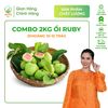  Combo 2kg Ổi ruby ruột đỏ - Tiêu chuẩn VietGap - Giao HCM (cũ) 