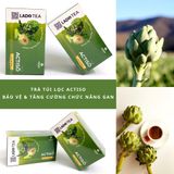  Combo 5 Hộp Trà Actiso Ladophar Hộp 20 Túi Lọc ZIPPER 