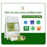  Trà Túi Lọc Atiso Dưỡng Sinh Dành Cho Lối Sống An Nhiên & Khoẻ Mạnh, quy cách túi gồm 60 gói x 2gr 