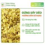  Combo Năng Lượng - Gừng và Cam sấy dẻo, Quy cách Túi Zip 100Gr 