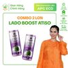  [LADOPHAR] Combo 2 Lon Nước Uống Actisô Lado Boost Ladopharma Lon 240ml 