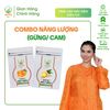  Combo Năng Lượng - Gừng và Cam sấy dẻo, Quy cách Túi Zip 100Gr 