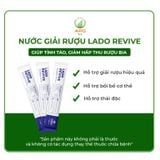  Combo 2 Hộp Nước giải rượu Lado Revive - Thuốc uống hỗ trợ thải độc, giải rượu, Quy cách 15mlx10 gói/Hộp 