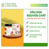 Combo 1 Hũ và 1 Chai Dầu Dừa Nấu Thủ Công APG ECO Chiết Xuất Từ Đặc Sản Bến Tre, quy cách hũ/chai 250ML 