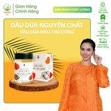  COMBO DƯỠNG TÓC THUẦN CHAY - Hũ Dầu Dừa Nấu Thủ Công APG ECO và DẦU GỘI OHDEP chiết xuất từ tinh dầu đàn hương 350ML 