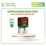  Combo 2 hộp Cà Phê Hòa Tan ADORÉ 1890 Cappuccino Irish Cafe Đậm Vị Espresso Kem Béo Thơm Ngậy Độc Đáo Giúp Tỉnh Táo Hộp 200g 