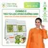  Combo 2 Túi Trà Túi Lọc Atiso Dưỡng Sinh Dành Cho Lối Sống An Nhiên & Khoẻ Mạnh, quy cách túi gồm 60 gói x 2gr 