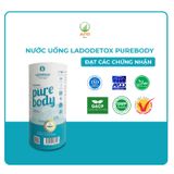  Ladodetox PureBody Hỗ trợ tự nhiên cho sức khoẻ, quy cách hộp 15ml x 24 gói 