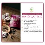  Combo Trà Túi Lọc Tía Tô & Bột Rau Má Nguyên Chất APG ECO Hỗ Trợ Thanh Nhiệt Giải Độc, Hỗ trợ Sáng da 