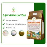  Combo 4 Bao Gạo VEBO Lúa Tôm APG ECO Thương Hạng Hữu Cơ, Mềm, Dẻo (thực nhận 20kg) 