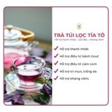  Combo Trà Túi Lọc Tía Tô & Bột Rau Má Nguyên Chất APG ECO Hỗ Trợ Thanh Nhiệt Giải Độc, Hỗ trợ Sáng da 