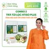  Combo 2 Túi Trà Túi Lọc Atiso Plus Tăng Hiệu Quả với Công Thức Cải Tiến, quy cách túi gồm 60 gói x 2gr 